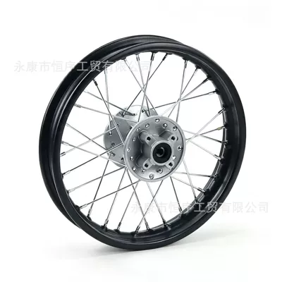 Motorcycle wheel hub – motorcycle accessories hub core wheel - rear-wheel-hub-185x12-black-rim