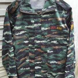 批发虎斑数码迷彩服丛林迷彩服学生军训服单位拓展训练服劳保服