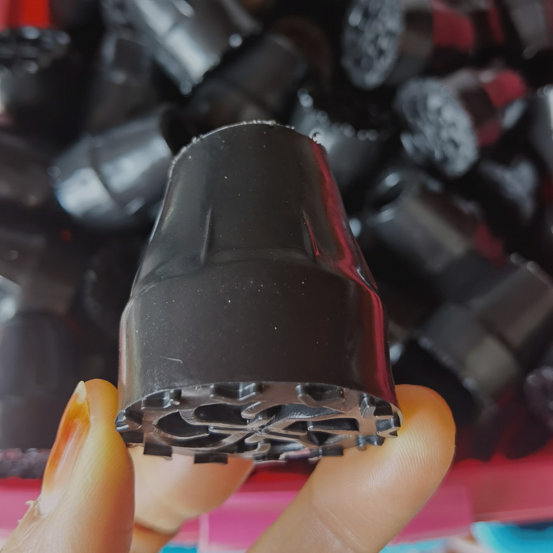 拐杖防滑垫22mm胶头脚头脚垫胶套拐杖配件拐杖头 防滑套