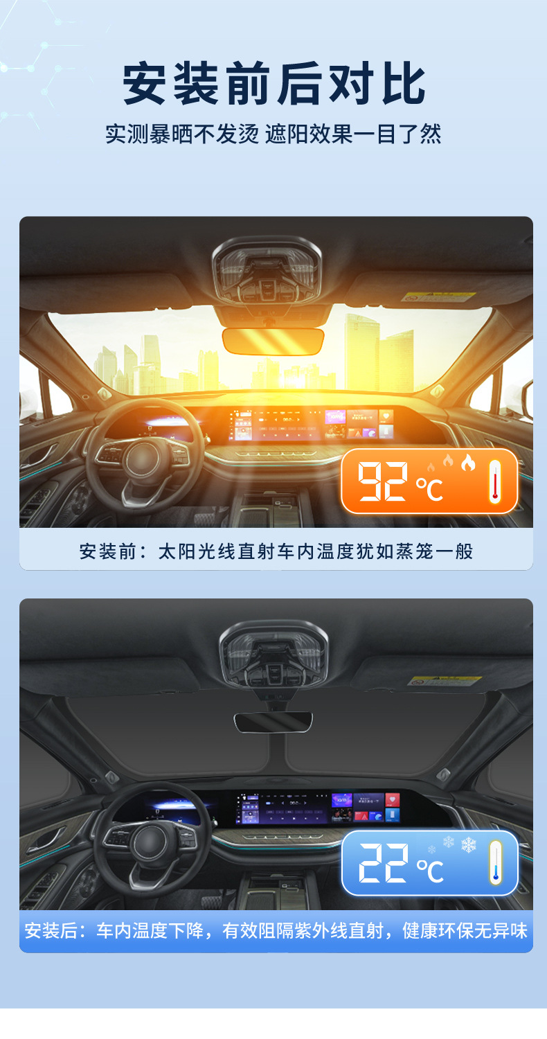 Suitable for Great Wall 25 Models, Including Alpine 8/Alpine 9/Welfare Edition, Car Window Sunshade Curtain for Heat Insulation, Sun Protection, Privacy, and Camping Sunshade