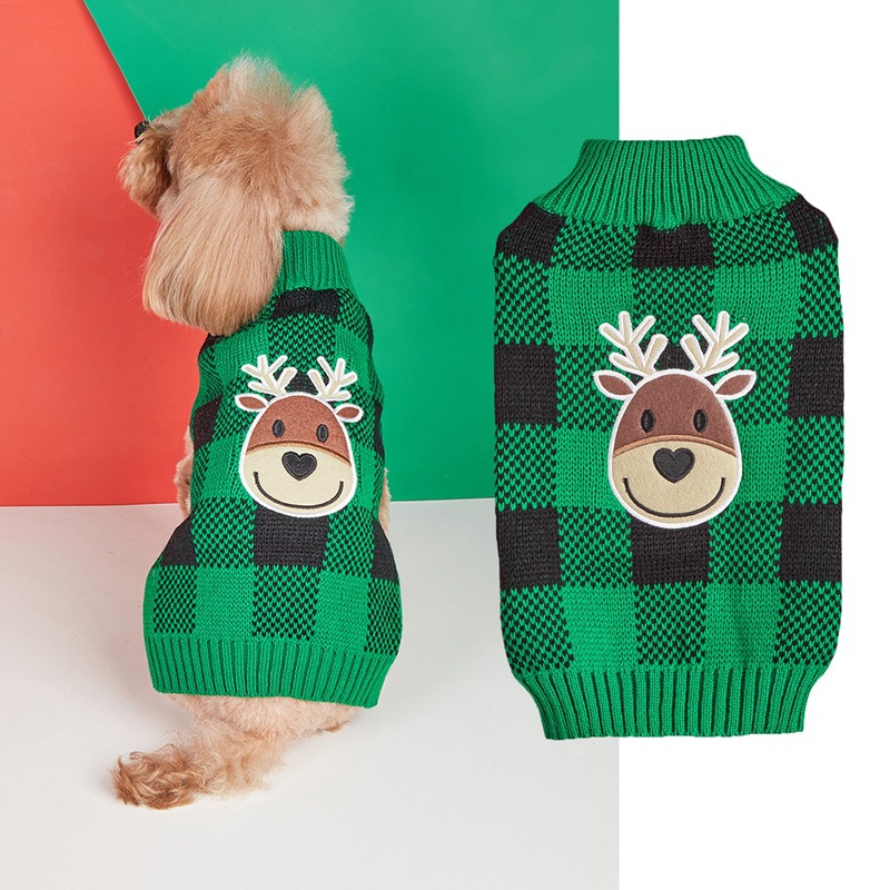 Cute Polyester Christmas Snowman Pet Clothing display picture 3