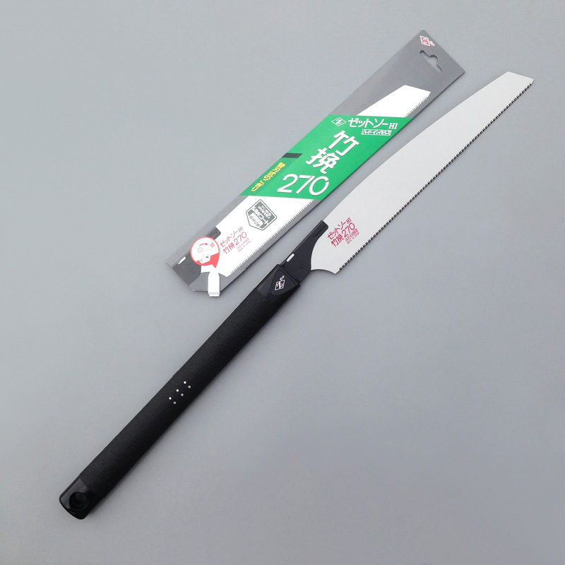 日本冈田锯Z牌竹锯270 长柄手工锯园林锯子园艺锯子园艺园林工具