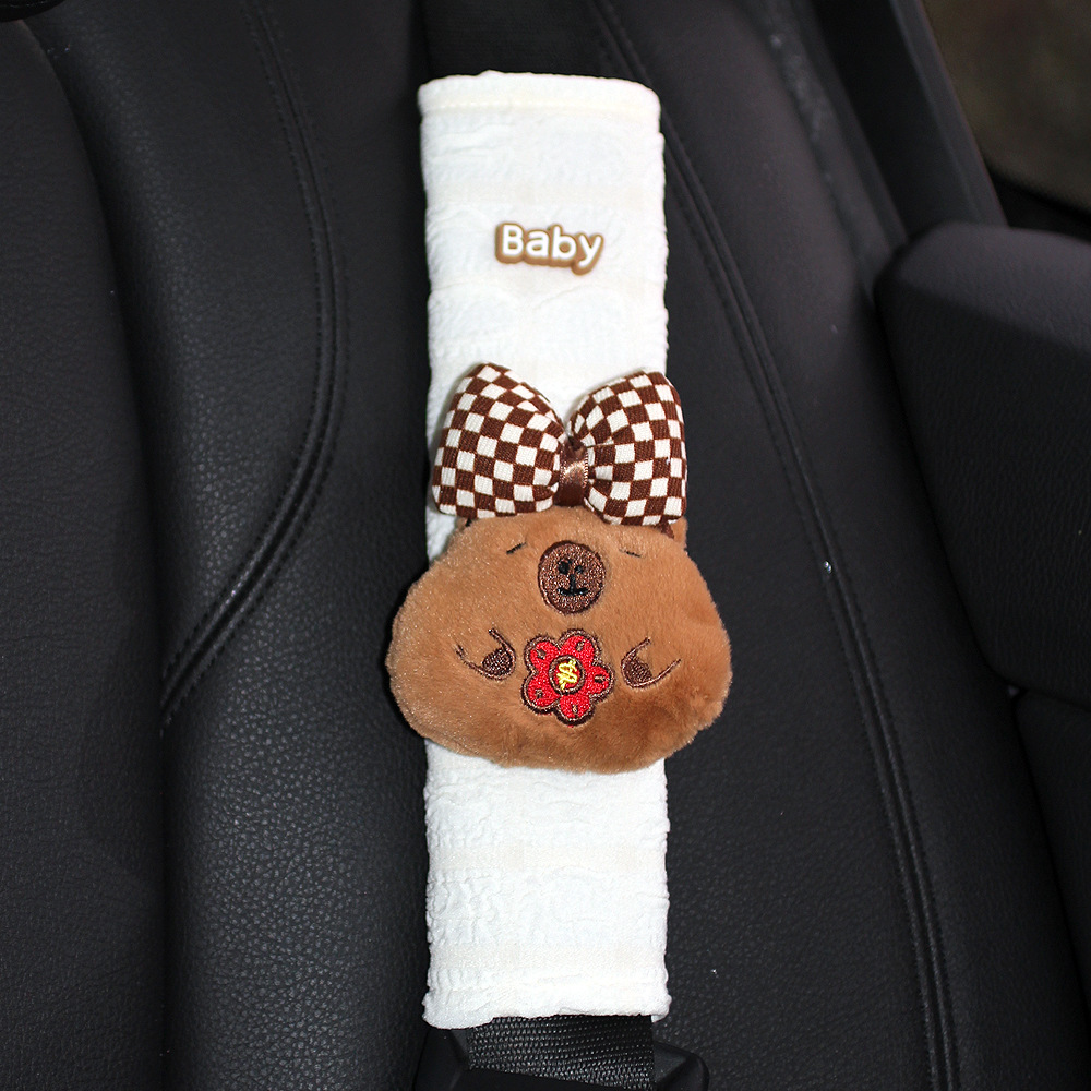 Carto Kappi Barra car seat belt shoulder guard universal car anti-collar protective cover car decoration cute decoration