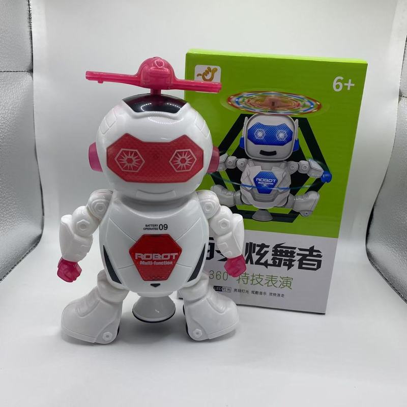 国境を越えたインテリジェント電動スペースダンスロボット、ダンス、ライト、音楽、ユニバーサルスタントロボット、子供用おもちゃ|undefined