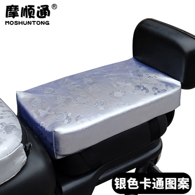 Electric car cushion | Cover Battery Car Rear Seat - rear-seat-thick-pad-cartoon-silver