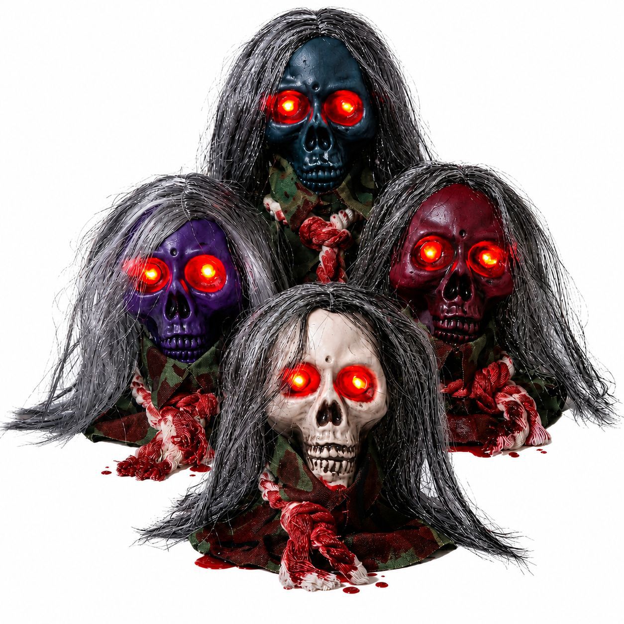 Nuevos productos de Halloween Caminar cráneo accesorios juguetes decoraciones accesorios terror transfronterizos calabaza lámpara fantasma colgante