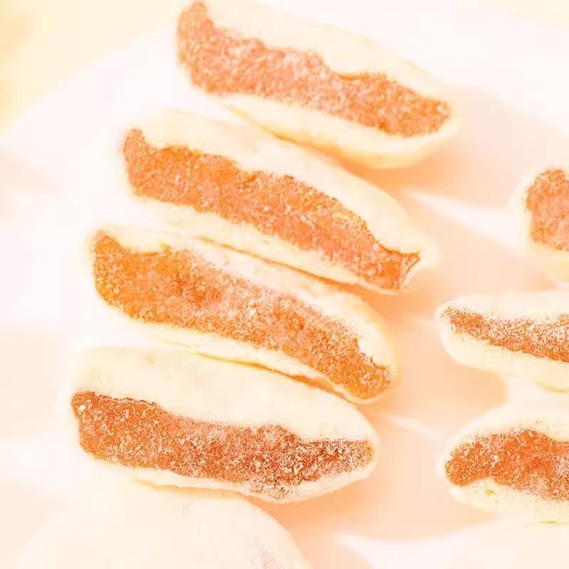 代发奶芙杏独立装 奶香软糯酸甜适中夹心果干零食杏干杏脯奶芙杏|undefined