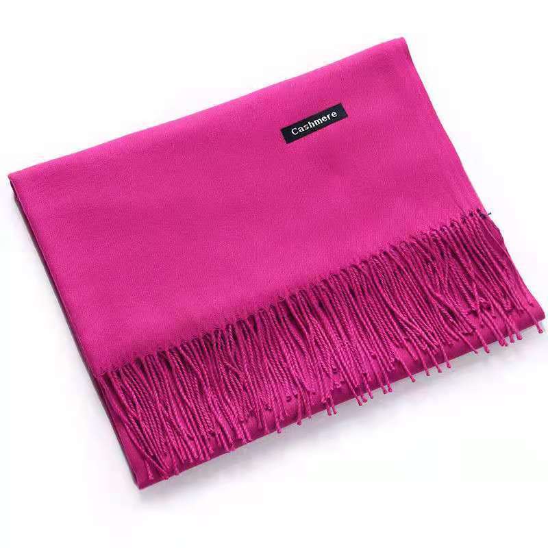 Bufanda gruesa unisex otoño-invierno de cachemira estilo japonés coreano