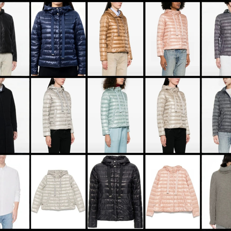 Shenzhen Nanyou High-End Hello New Drawstring Hooded Stylish Commute Down Jacket Shenzhen Nanyou High-End Hello New Drawstring Hooded Stylish Commute Down Jacket
