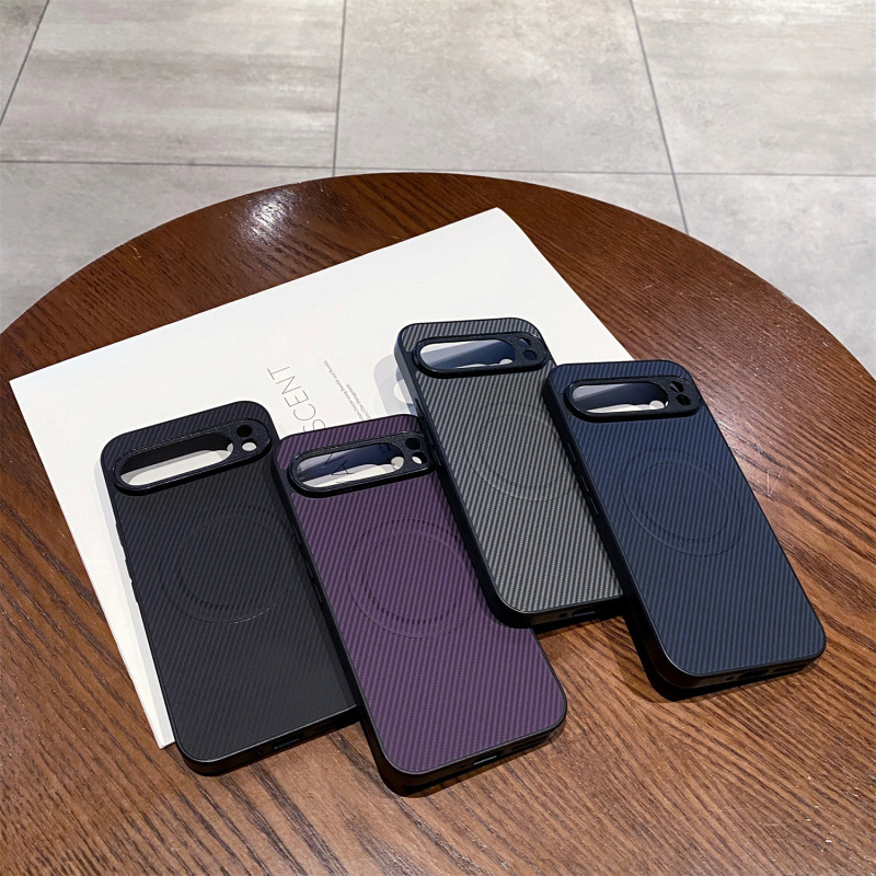 Suitable for Google Pixel 11Proxl Mobile Phone Case, Google 10A Fiber Pattern Magnetic Leather Texture 9Pro Protective Case Suitable for Google Pixel 11Proxl Mobile Phone Case, Google 10A Fiber Pattern Magnetic Leather Texture 9Pro Protective Case