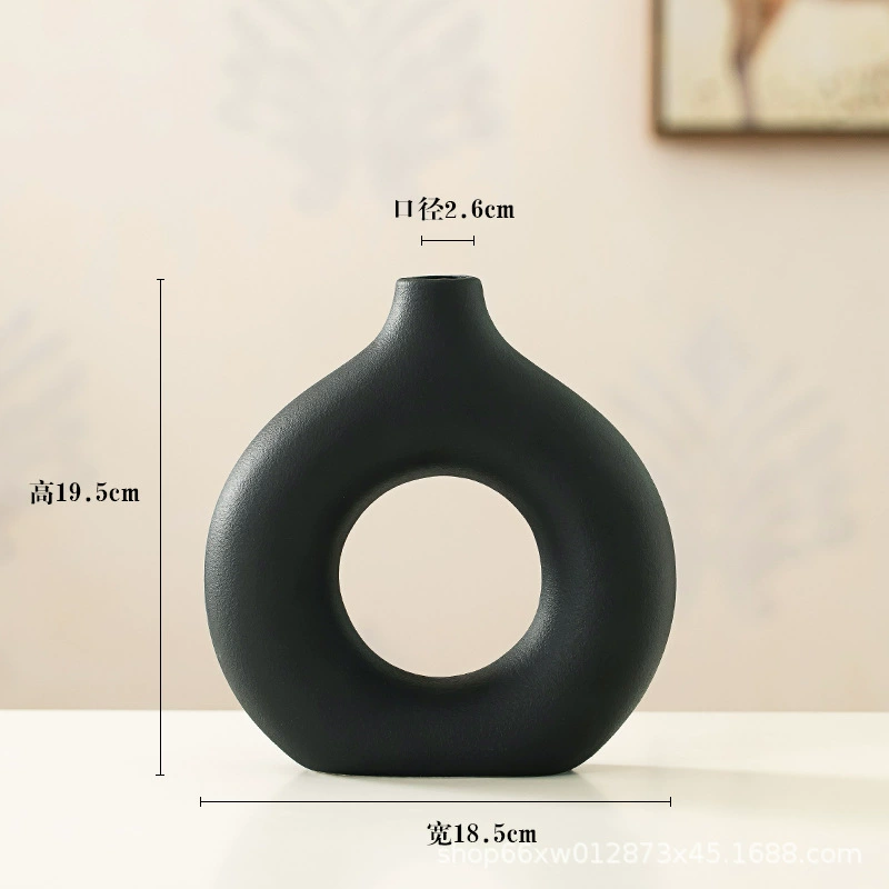 Tengmao Art - Керамические бутылки для цветов, простые скандинавские архитектурные украшения, модель винного шкафа, предметы домашнего искусства