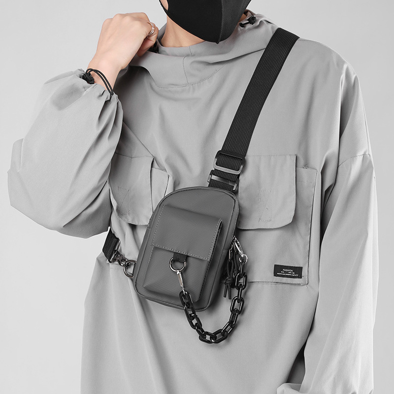 Borsa a tracolla da uomo, borsa casual da uomo, borsa multifunzionale da spalla, borsa estiva semplice, zaino alla moda, piccola borsa di marca_voghion.com