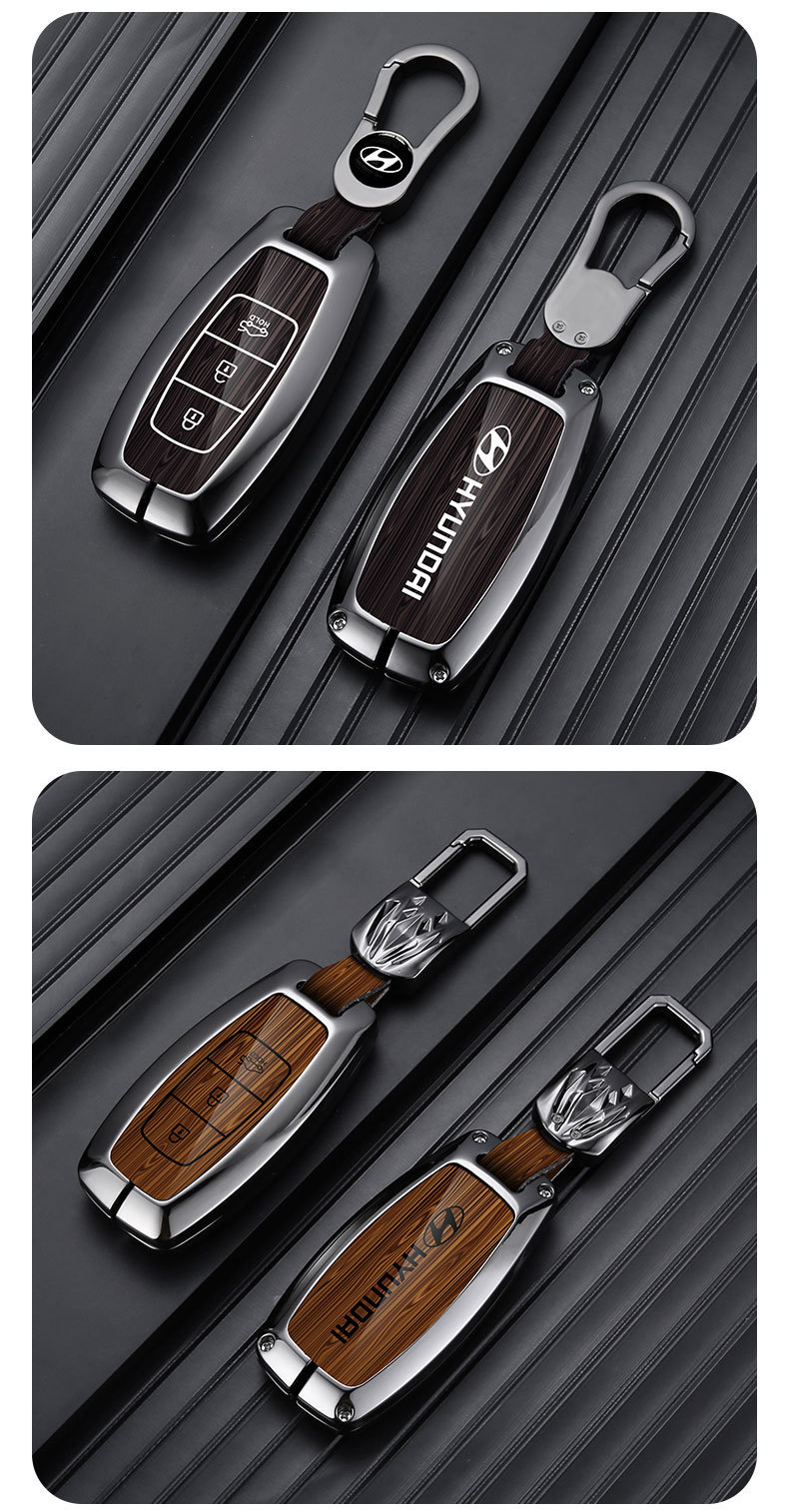 2023 Beijing Hyundai Tucson L Key Cover 21/22 Fifth Generation Tucson L Special Metal Car Bag Buckle for Men