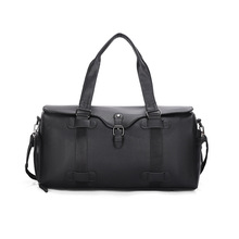 男士手提包跨境大容量便携短途出差旅行包户外休闲行李瑜伽健身包