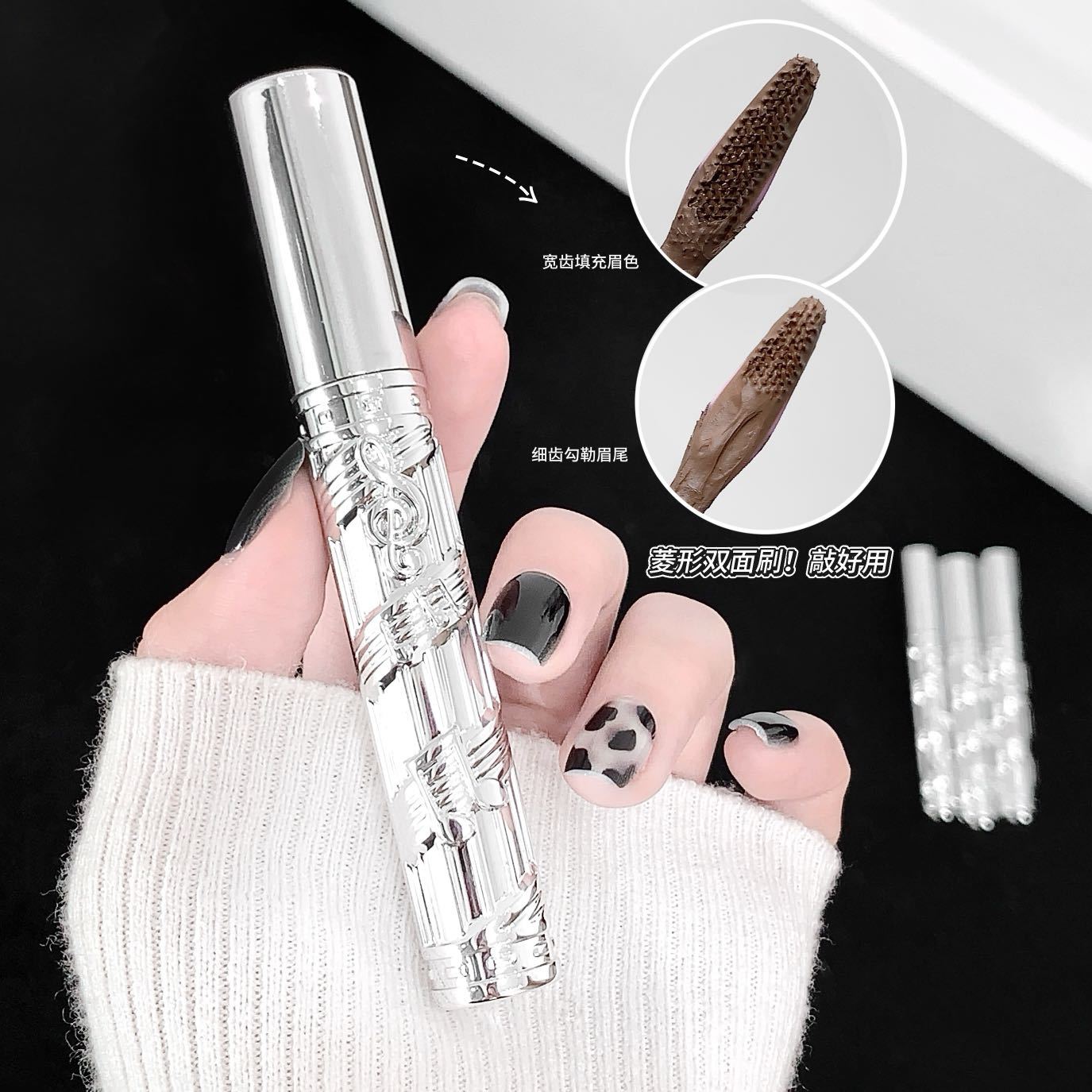 KodyboLL maquillaje plástico ceja tintura impermeable duradero sin decoloración sin manchas naturales cejas salvajes estereoscópicas coreanas image 3