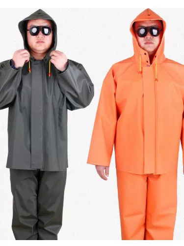 Factory direct waterproof electric raincoat rain pants pants suit split breeding tunnel clothing fishing clothing