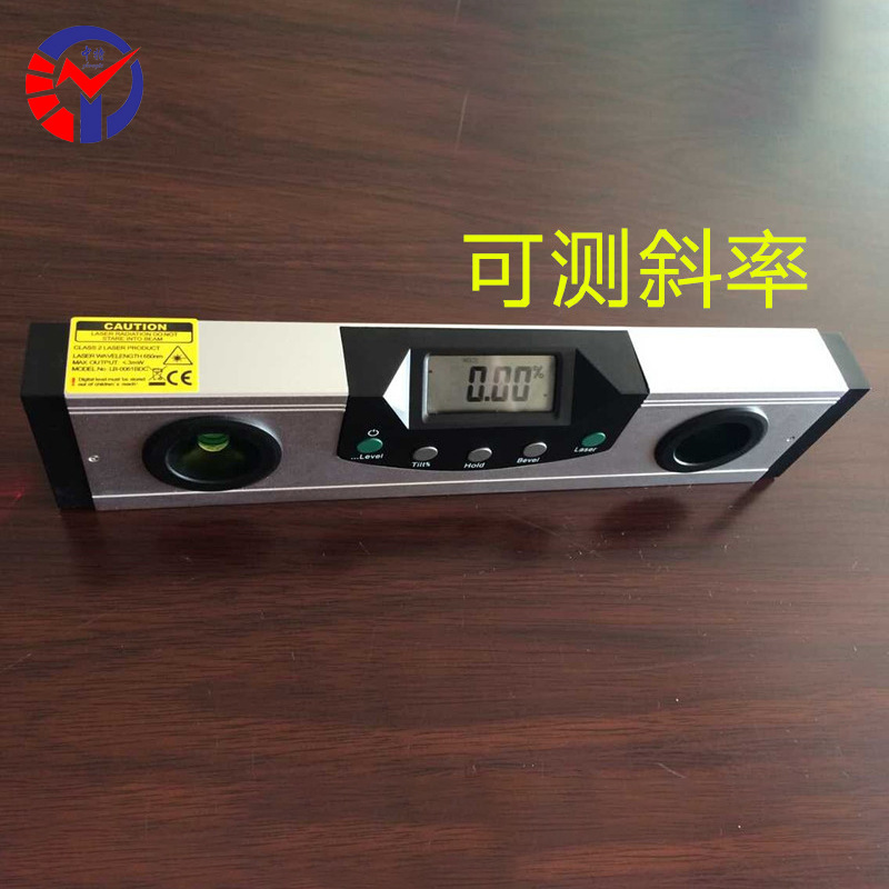 LD260-24数显水平尺 斜率与角度转换功能底部带磁铁数显水平尺
