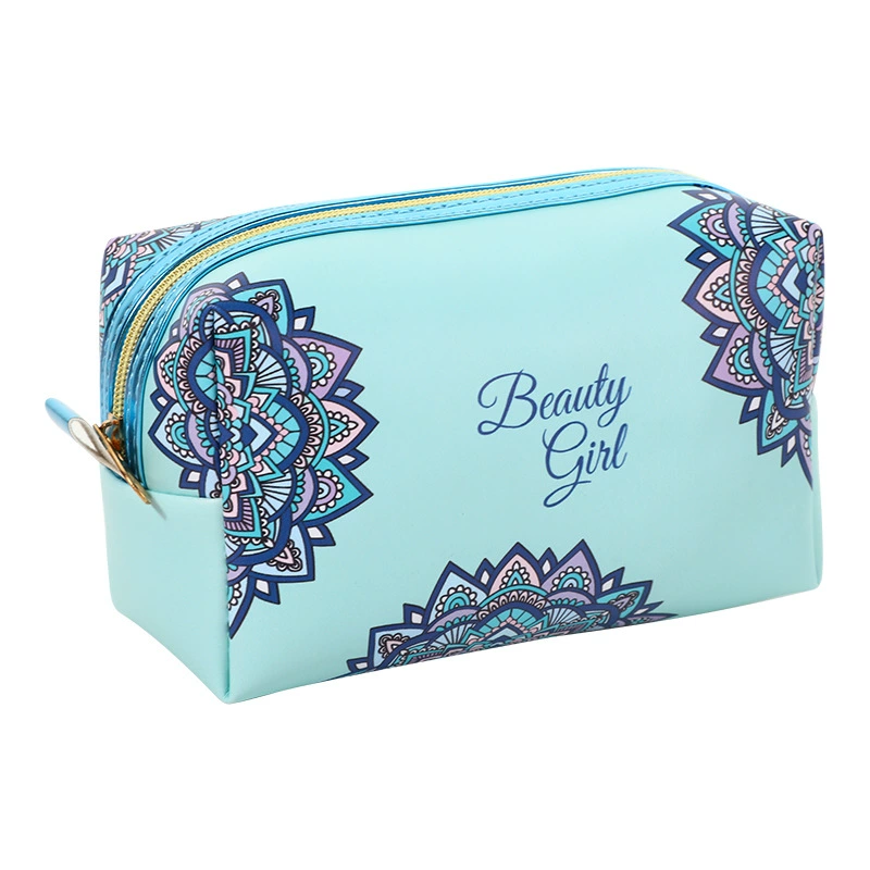 Capacious cosmetic bag, square waterproof organizer bag, (Cross-border trading)