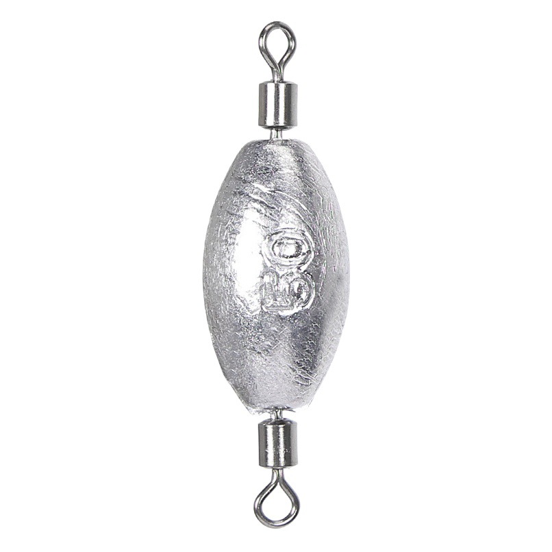 New high-speed eight-ring double-ring olive lead pendant scale olive lead non-winding fishing fishing pendant