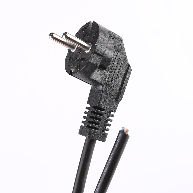 KC认证电源线插头16A250V韩国无孔HO5RN-F橡胶线阻燃电线铜芯电子