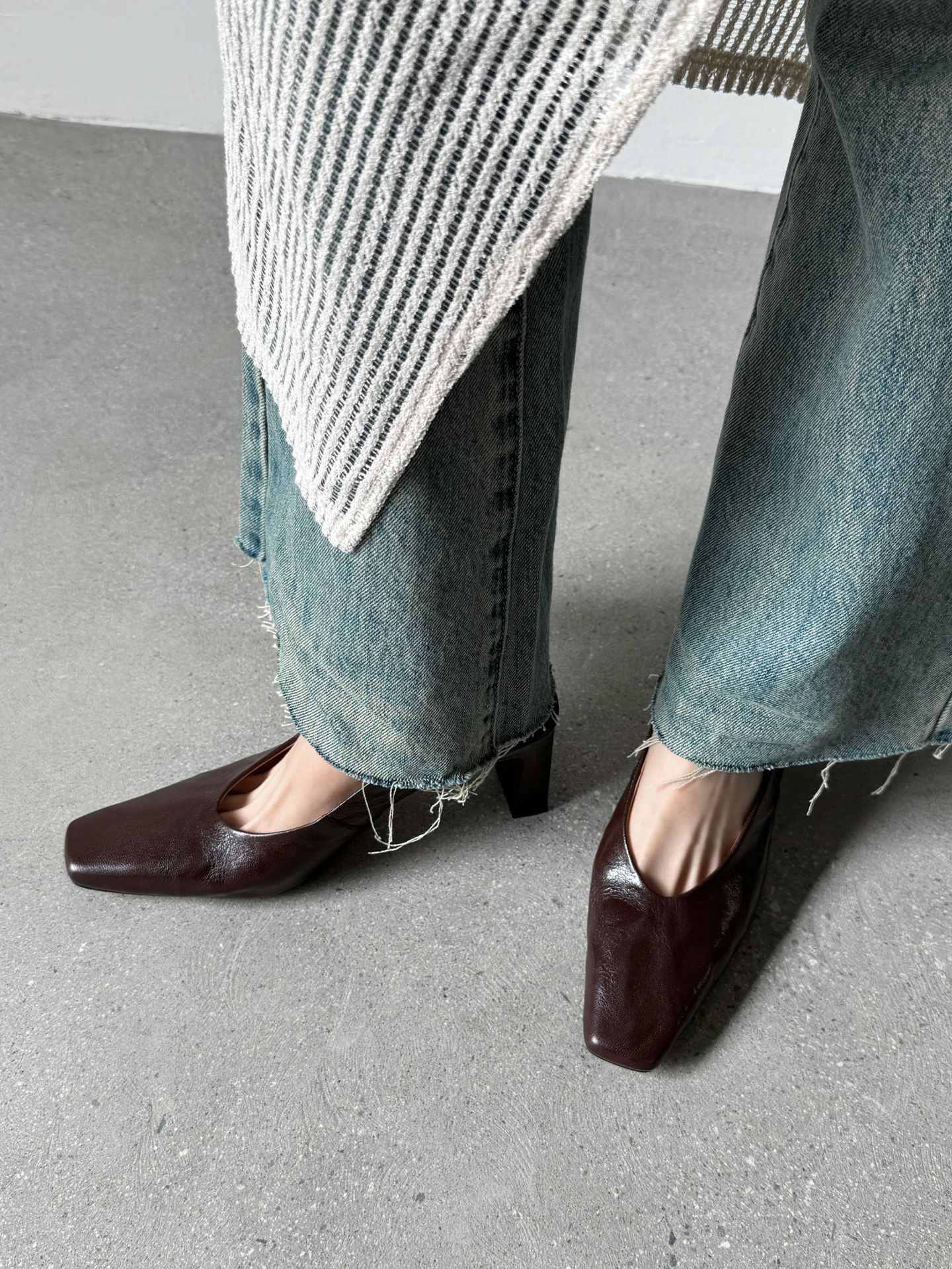 CHIKO Chana Square Toe Chunky Heels Slingback Shoes