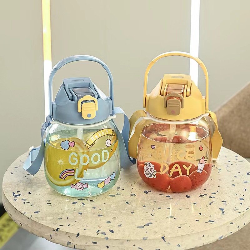 1300ml 2159 doble boquilla de beber gran vientre Copa