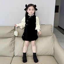 ����ʽͯ�b2025�ﶬ�¿��ɫ�z�q�����B��ȹŮͯ�װן��\������