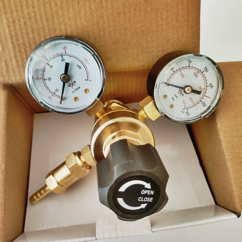 Оптовая торговля фабрикой Внешняя торговля американская медь M40 аргон редуктор давления углекислого газа редуктор давления CGA580