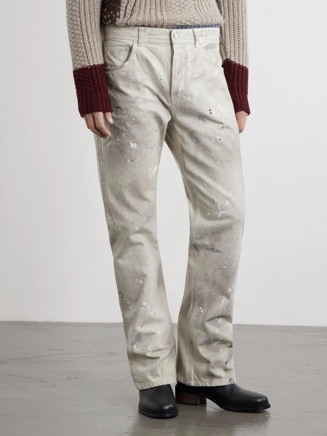 ERD GRJKD Trend loose straight jeans