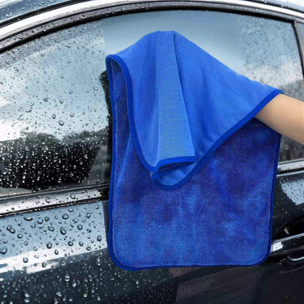 加捻洗车毛巾擦车布专用毛巾吸水不掉毛汽车内饰用品加厚车用抹布