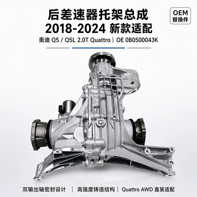 Audi Q5 Q5L 2.0T Quattro four-wheel drive rear differential housing assembly 0B0500043K 2018-2 (Differential assembly)