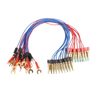 Physical wire circuit electrical copper iron connection line alligator clip U-shaped plug teaching equipment teaching aids