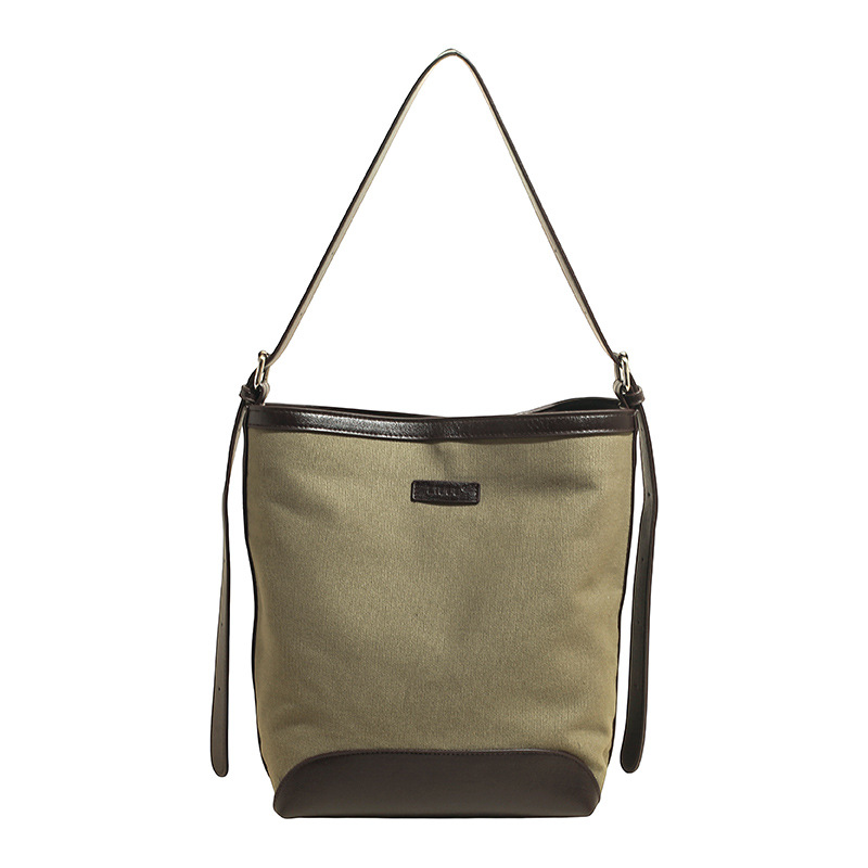 Transfronterizos de gran capacidad bolso de balde de mujer bolso versátil otoño / invierno 2025 nuevo tipo de mochila de hombro casual bolso de transporte