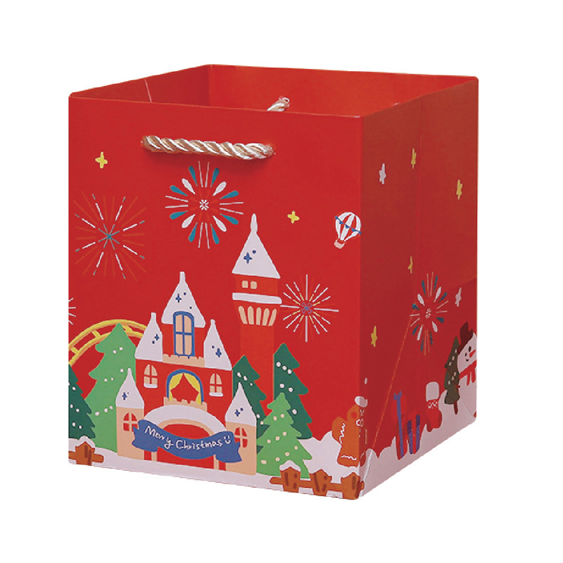 クリスマスキャンデーのギフトボックスのクリスマスイブのギフトボックスの丸いバケツのクリスマスの丸いバケツのクリスマスのリンゴのギフトボックスの卸売り|undefined