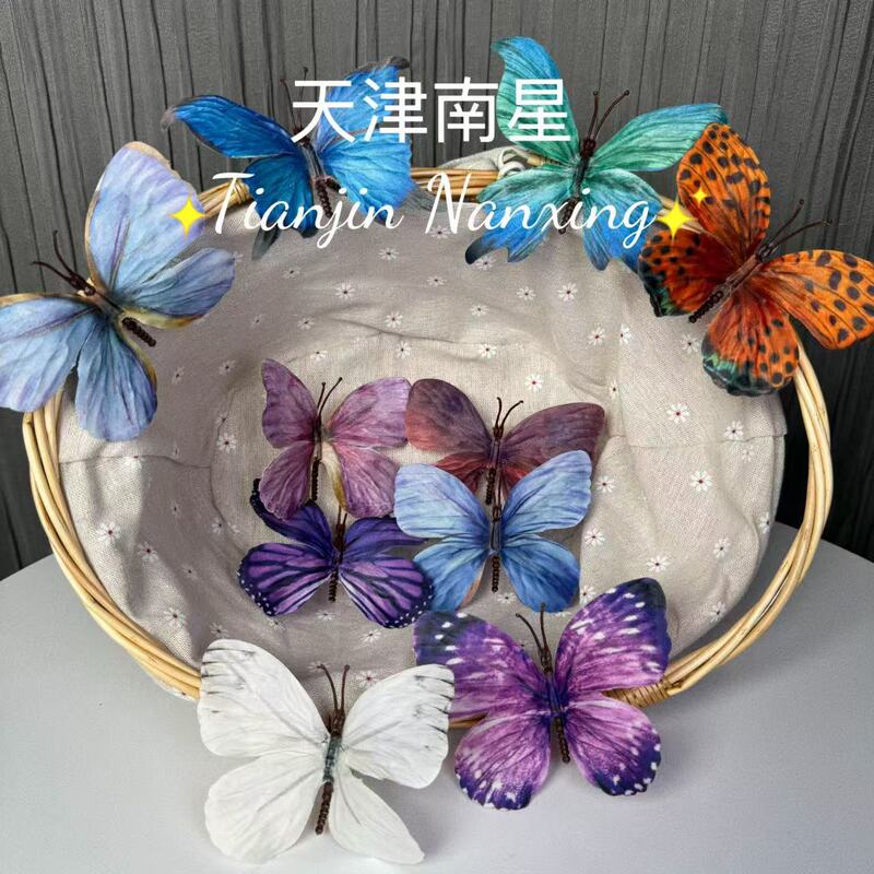 Large Butterfly Artificial Butterfly Orchid Single Wholesale Artificial Butterfly Wall DIY Decoration Atmosphere Stereo Butterfly