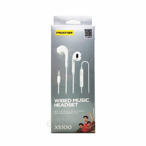 Product Description: Portable In-Ear Headphones with 3.5mm Round Connector and Microphone, Compatible with Apple, Android, and Huawei Phones