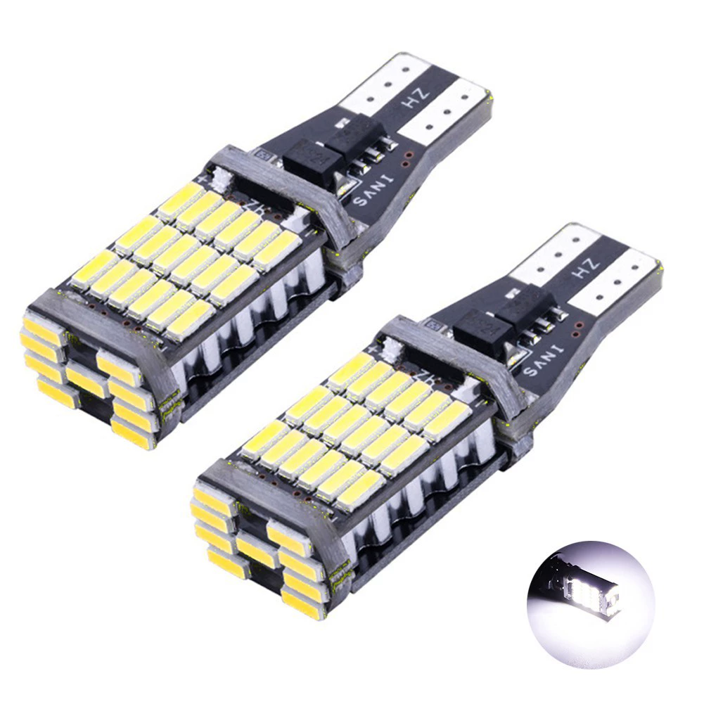 [Автомобильная светодиодная раскодировка задний ход задний свет T15-4014-45SMD поворотник стоп-сигнал высокий яркости габаритный]