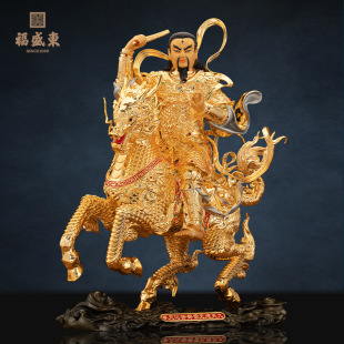 Nine Days' Heavenly Thunder God Statue for Home Worship - Thunder Department, Thunder Ancestor, Thunder God, Wenchang Master Ornament