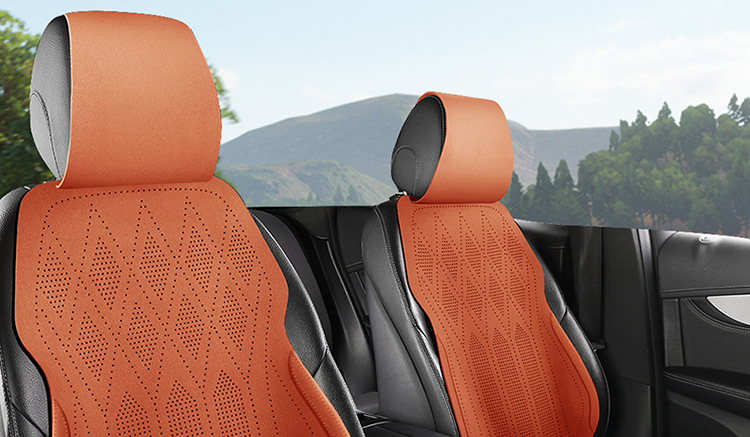 25 New All-Season Suede Leather Saddle Pads, Breathable, Dirt-Resistant and Wear-Resistant Car Seat Cushions, Car Interior Seat Covers