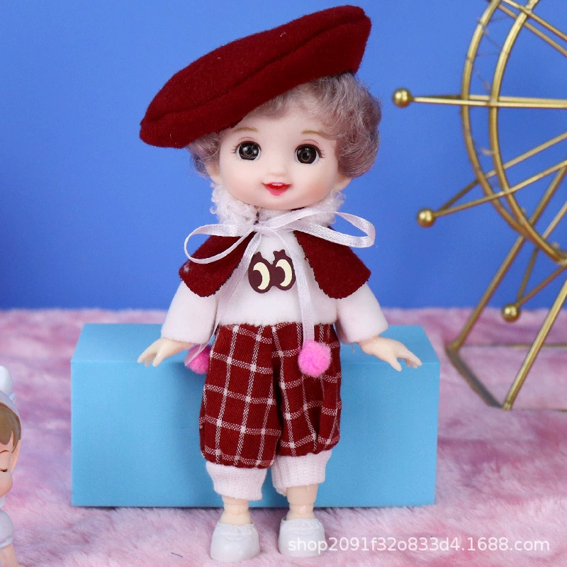 Набор кукол — Принцесса поиграем вDress-Up 17 см, Семейный набор для игры с несколькими нарядами