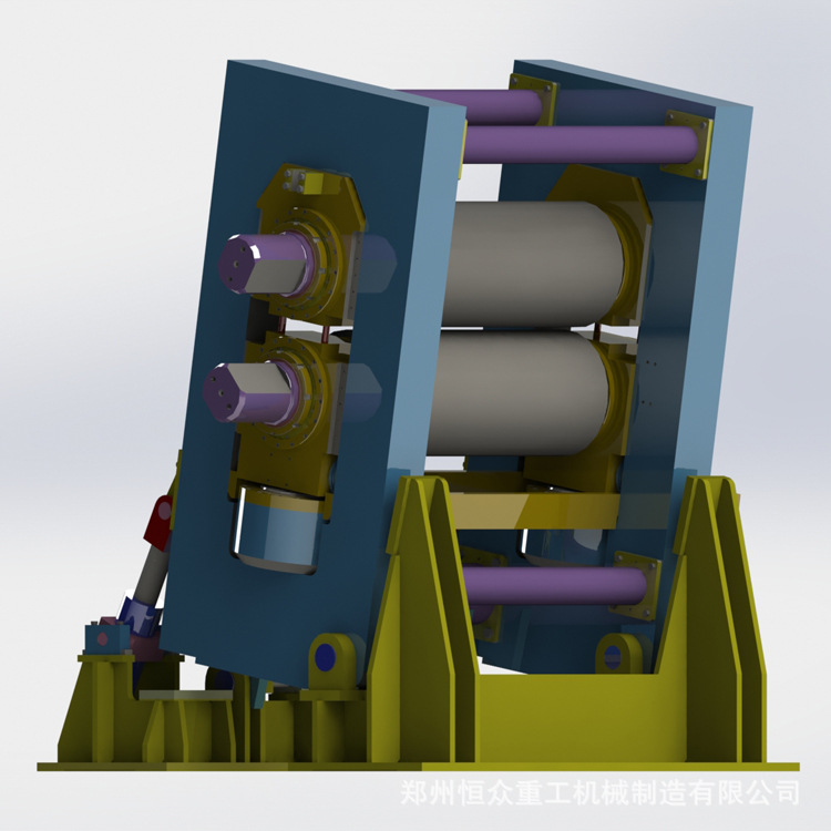 恒众 铝金属设备水平式铸轧机价格 全自动轧钢机 铝连续铸轧机