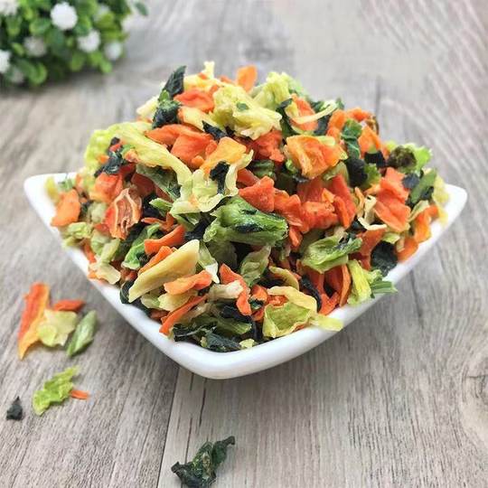 Pet Snacks Mixed Vegetables Dried Main Food Companion Supplementation Rabbit Hamster Totoro Dutch Pig Guinea Pig Small Pet Snacks