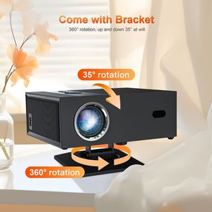Cross-Border Projector Home High-Definition 1080P Voice Remote Control Home Theater Hotel Office B&B Ptz Projection