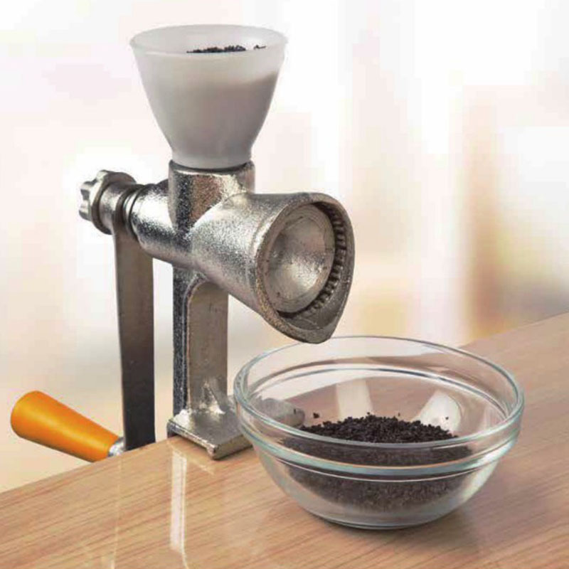 Cross-Border Manual Grinder Household Bean Grinder Rice Hand-Cranked Coffee Bean Grinder Cast Iron Grinder Bird Food Machine