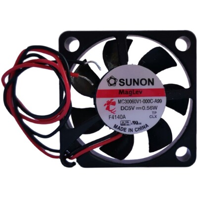 SUNON建准MC30060V1-000C-A99 3006 5V 0.56W 高转速散热风扇