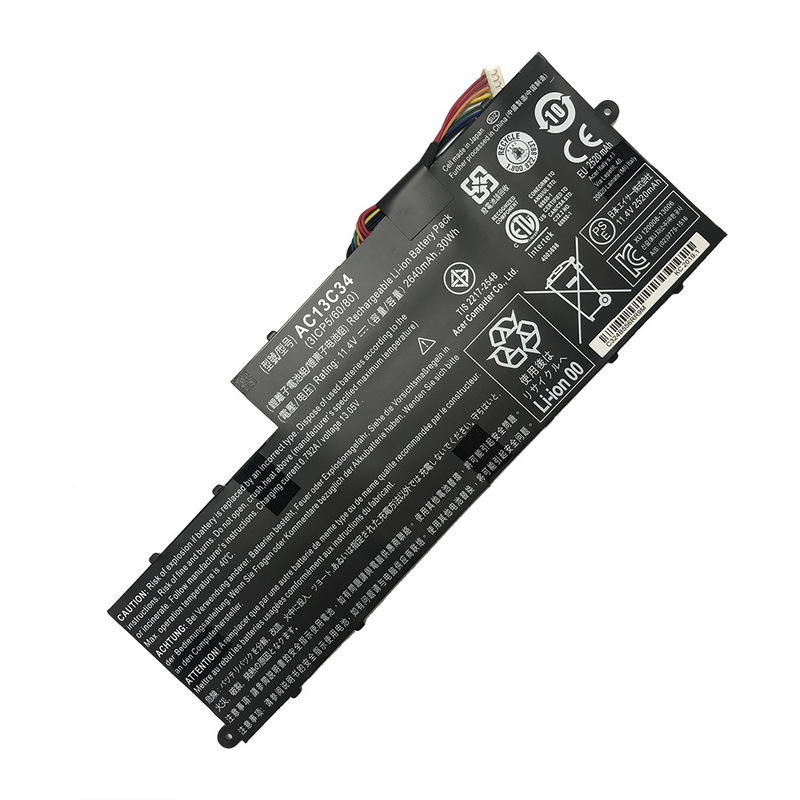 New applicable Acer Aspire V5-122P ES1-111M MS2377 AC13C34 laptop battery