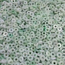 天然翡翠a货面包圈小圆圈玉环串珠手工diy耳坠耳环材料配件饰品