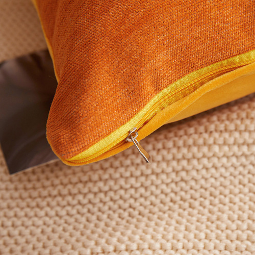 Business Gift Companion Gift Chenille Floral Sofa Cushion 45 Square Bedside Large Cushion