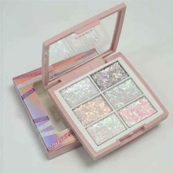 NOVO colorful candy paper eye shadow cream 5311 mashed potatoes Pearl glitter sequins eye makeup glitter gel eye shadow plate