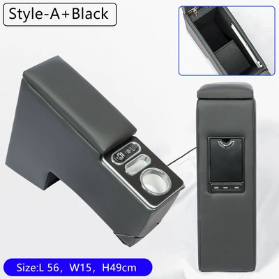 Suitable for Honda Stepwgn Rp8 Rp6 Armrest Box Stepwgn Rg1/Rk5 Armrest Box Hybrid Version Storage Box (Armrest box) - stepwgn-rp8-rp6